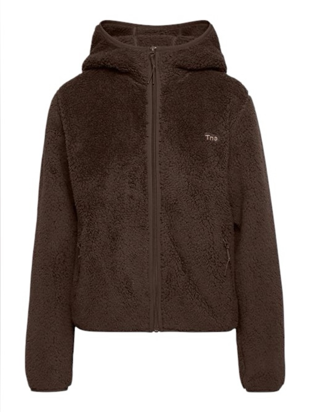Tna FELIX TEDDYBEAR POLAR ZIP HOODIE